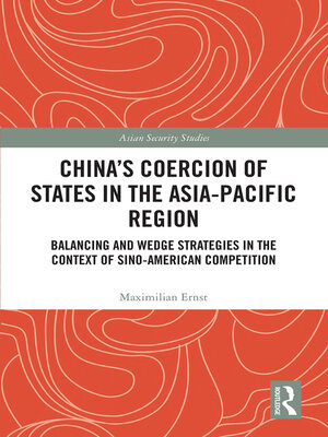 cover image of China's Coercion of States in the Asia-Pacific Region